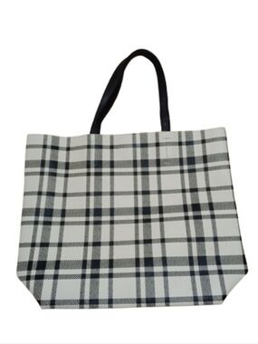 Plaid Thick Large Arcadia Oversized Tote Bag NWT Enchanted Autumn Timeless Purse